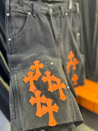 Chrome Hearts Jeans Short