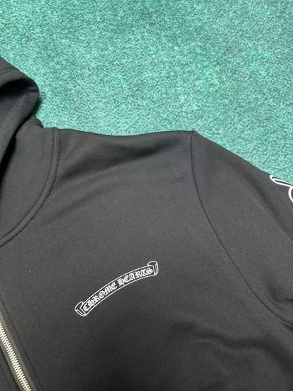 Chrome Hearts Zipped Hoodie