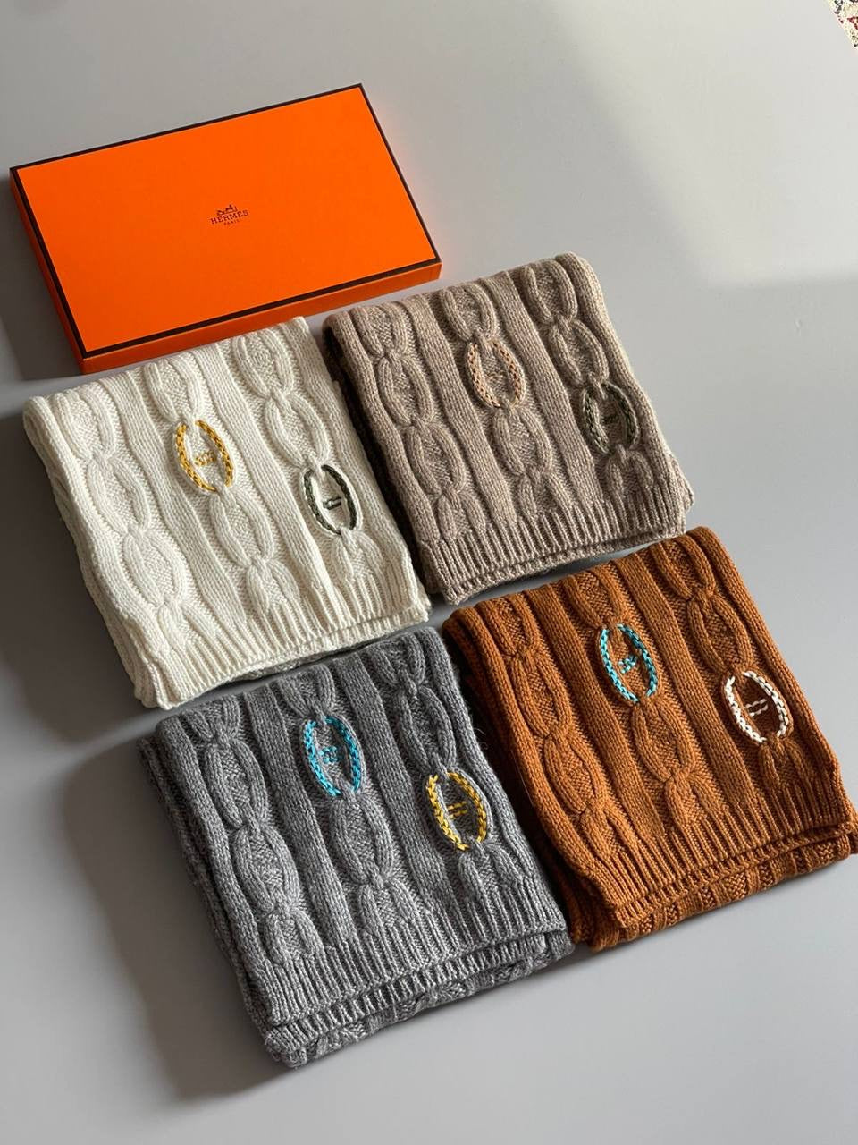 Hermes Unisex Scarf 4 colors