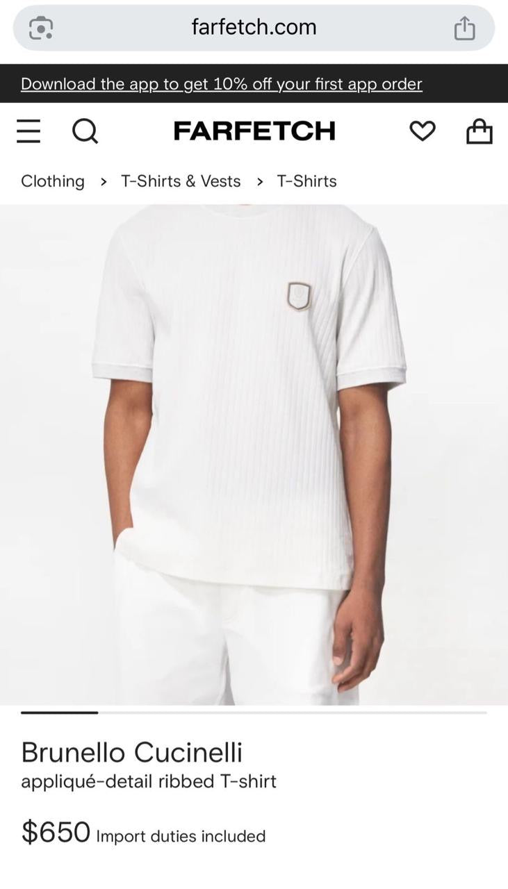 Brunello Cucinellin T-Shirt 2 colors