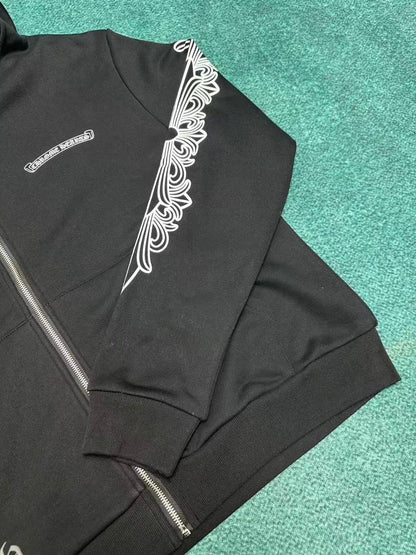 Chrome Hearts Zipped Hoodie