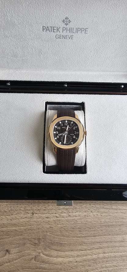 Patek Philippe aquanaut travel time  watch