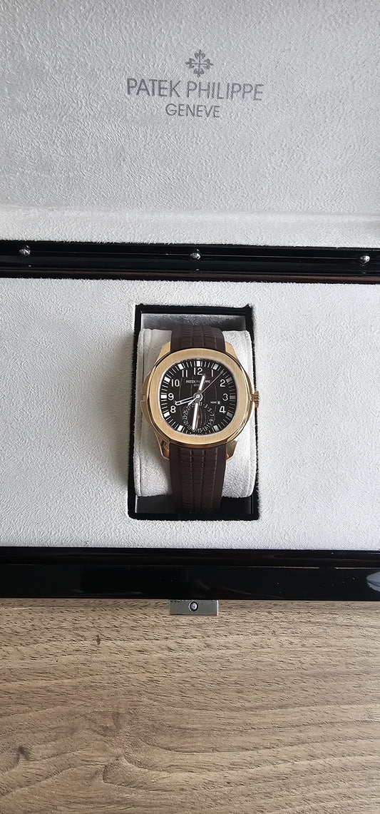 Patek Philippe aquanaut travel time  watch
