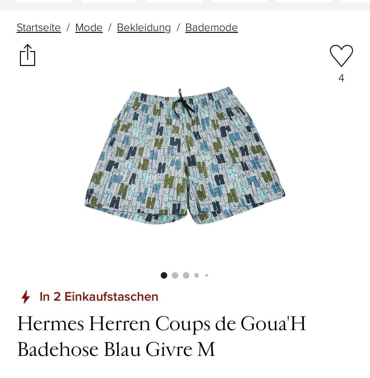 Hermes Swimming Shorts