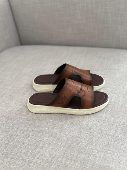 Berluti Shadow Slippers