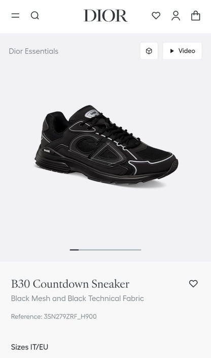 Dior B30 Sneakers