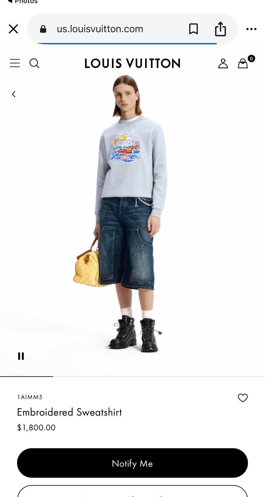 Louis Vuitton Sweatshirt