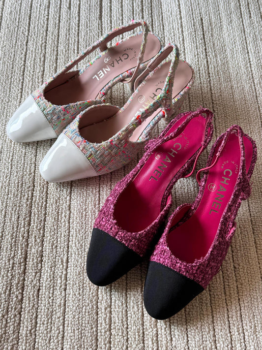 Chanel Heels 2 colors
