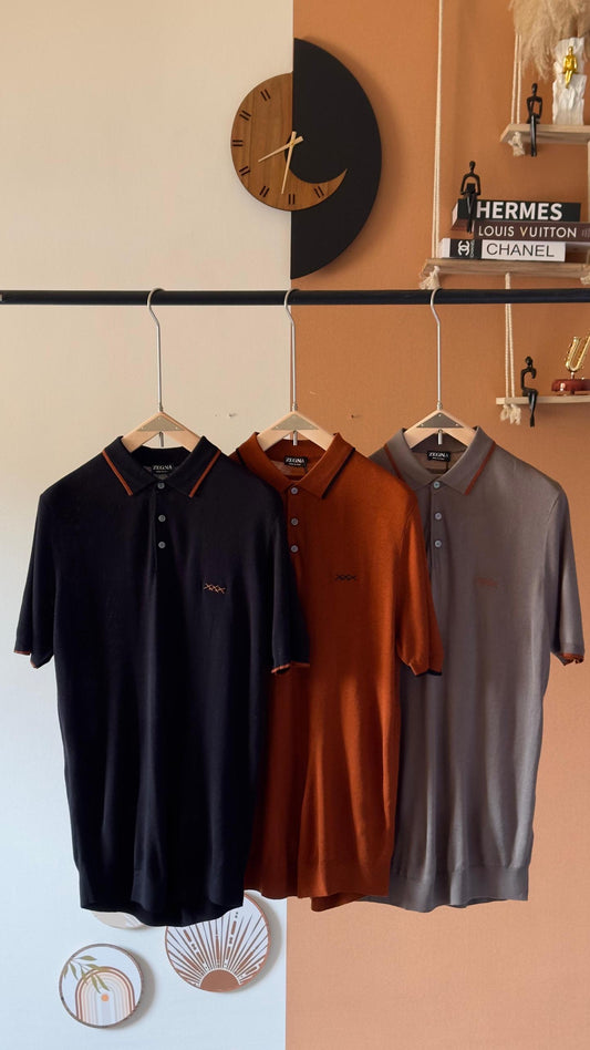 Zegna Polo Shirt 3 colors