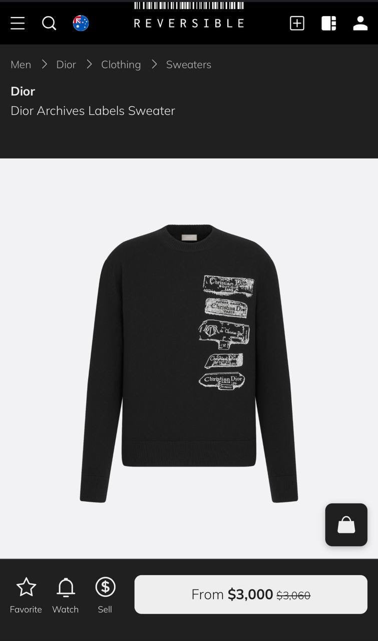 Dior Sweater