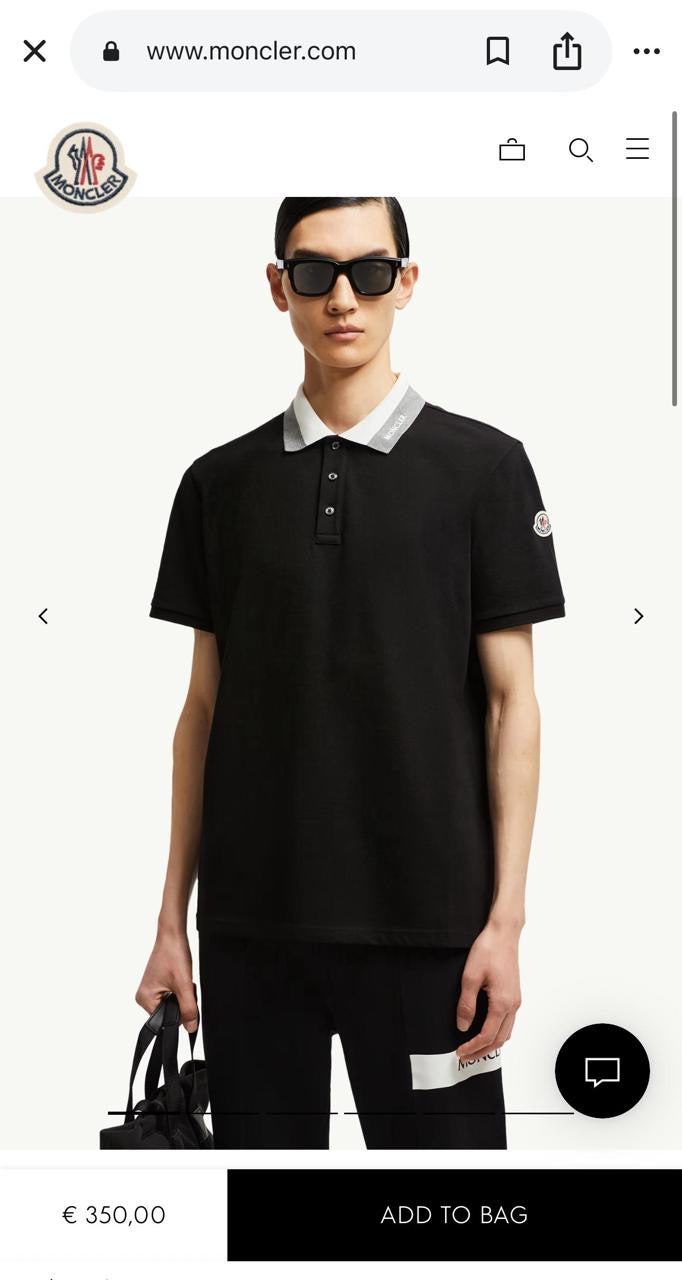 Moncler Polo Shirt 2 colors