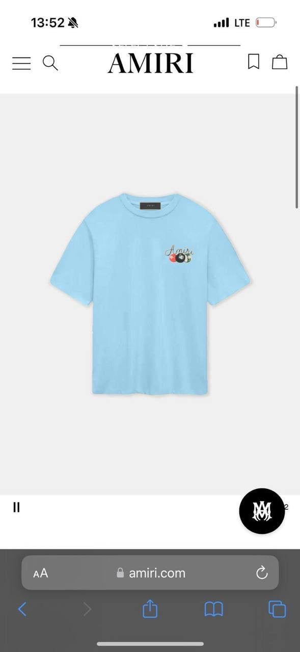 Amiri T-Shirt 3 colors