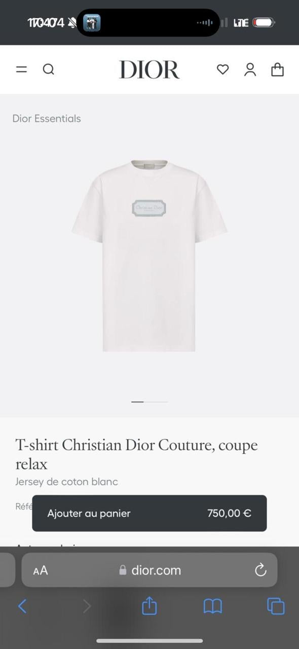 Dior T-Shirt 2 colors
