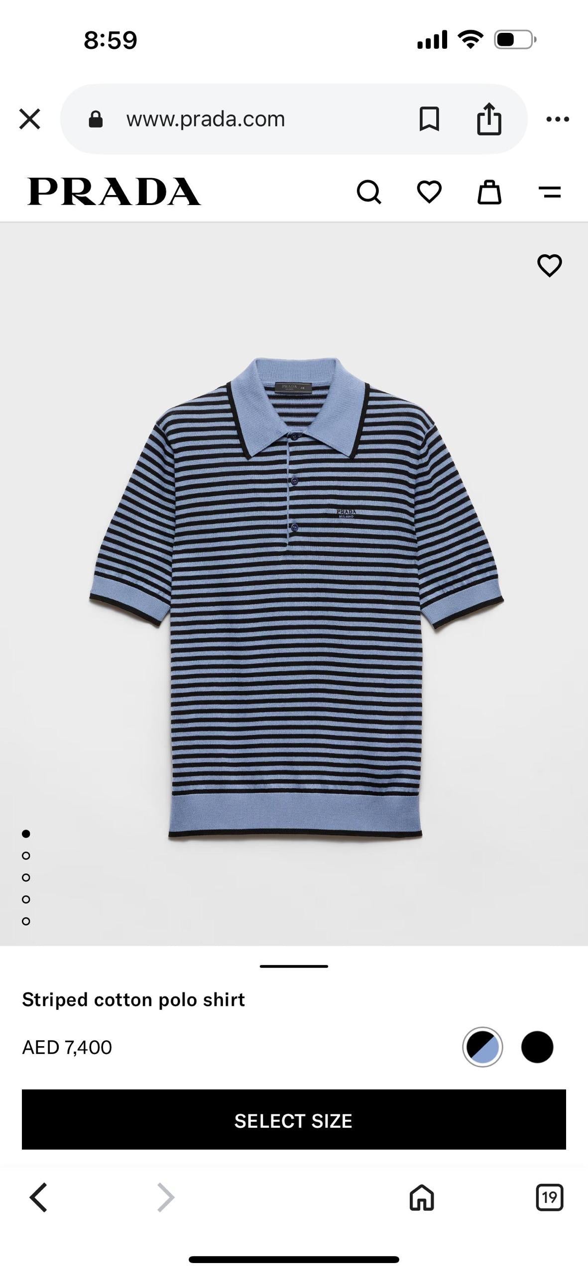 Prada Polo Shirt