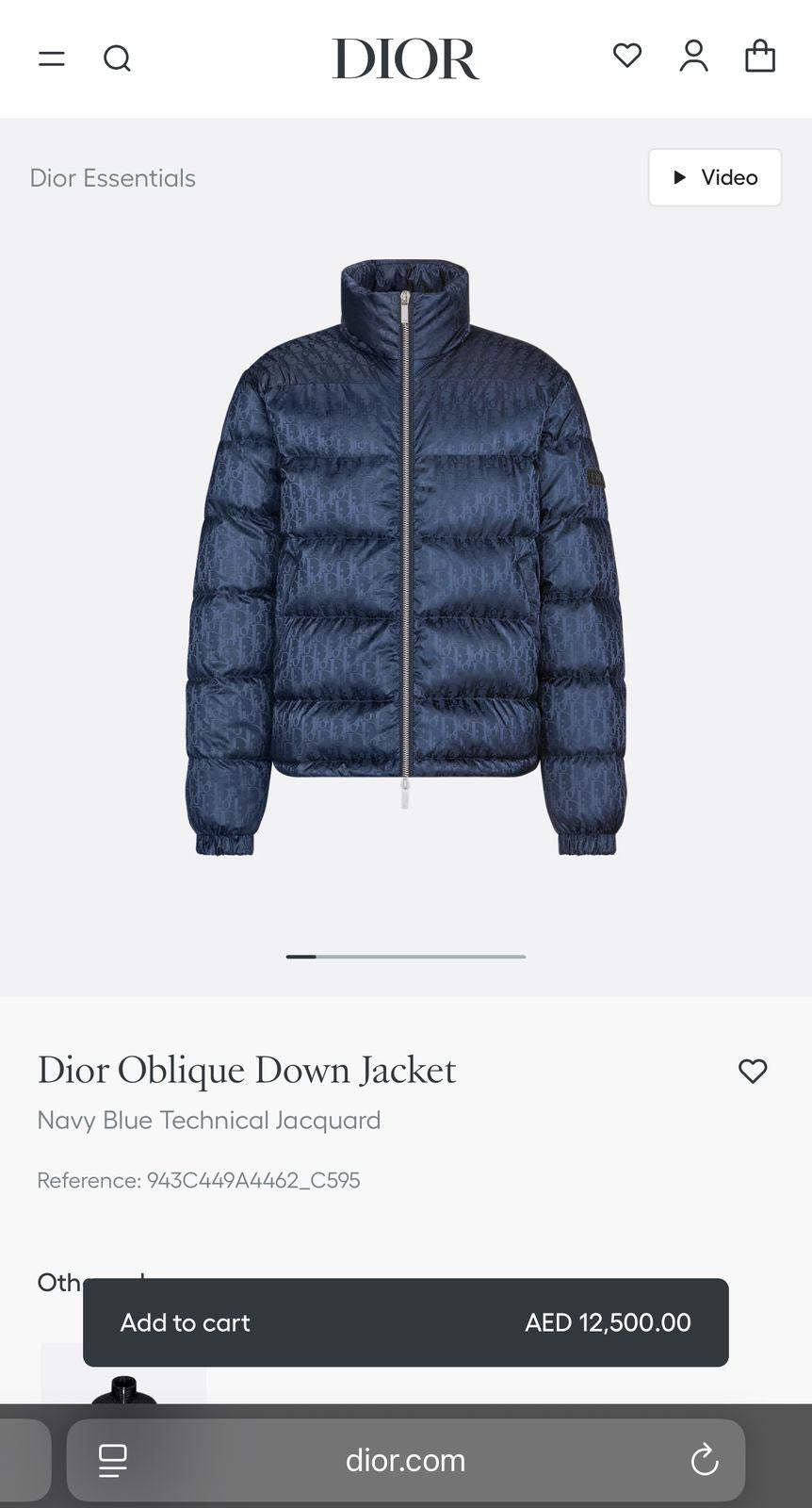 Dior Jacket