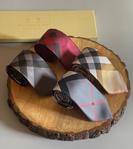 Burrbery Tie 4 colors