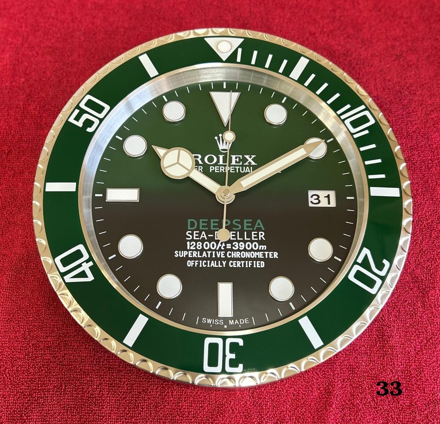 Rolex Wall Clock 12 colors