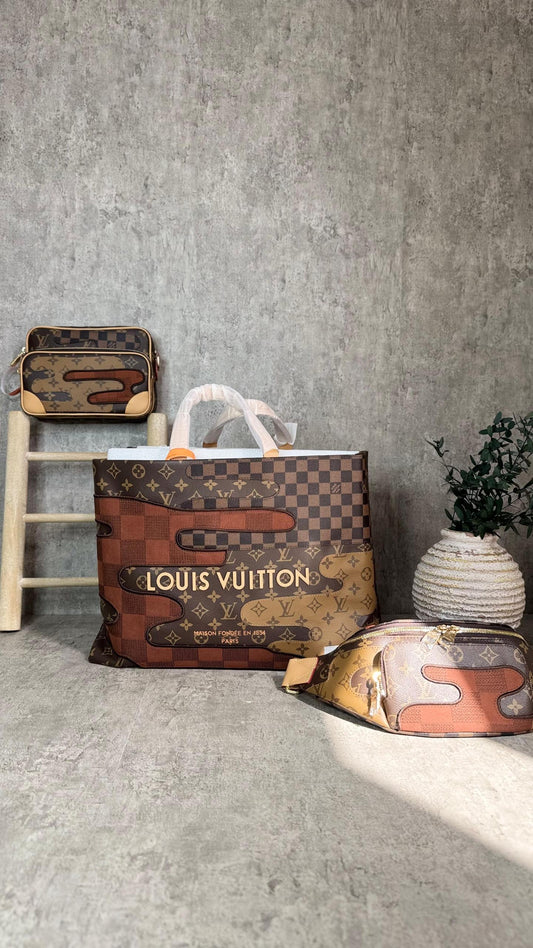 Louis Vuitton Messenger & Cross & Belt & Tote Bag (VIP Quality)