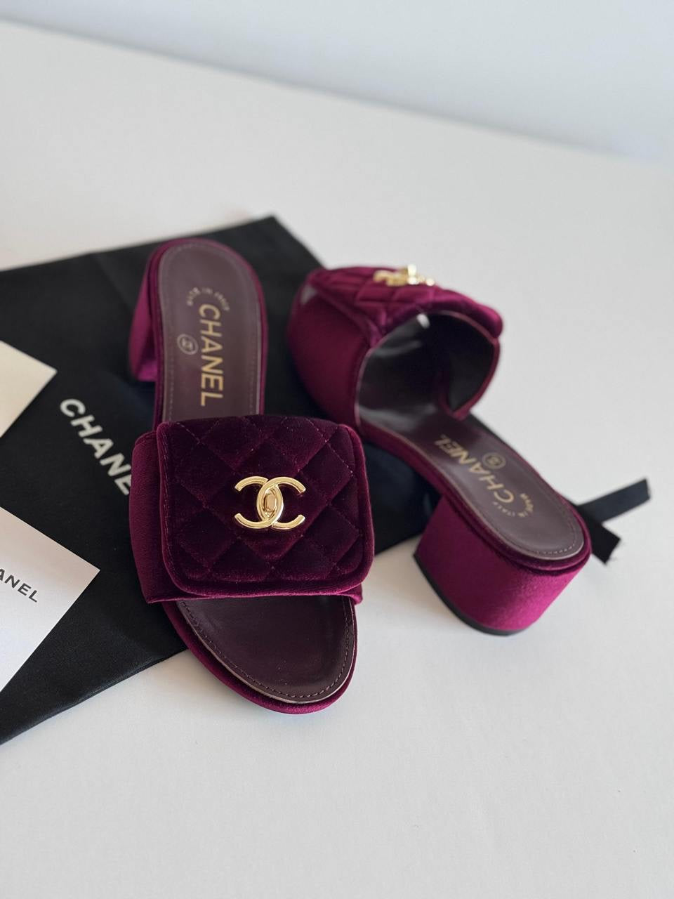 Chanel Slipper 2 colors