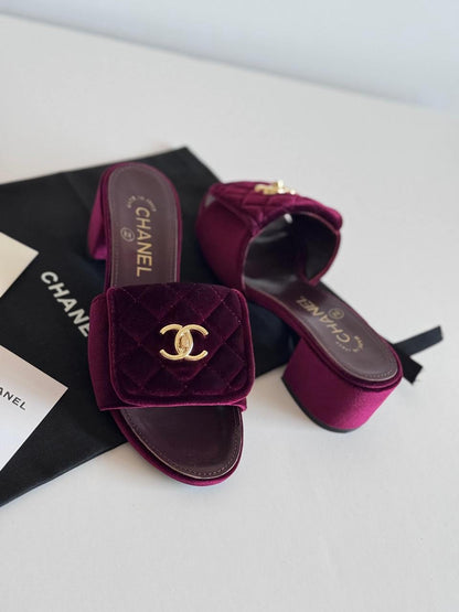 Chanel Slipper 2 colors