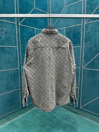 Louis Vuitton Denim Long Sleeve Shirt