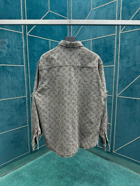 Louis Vuitton Denim Long Sleeve Shirt