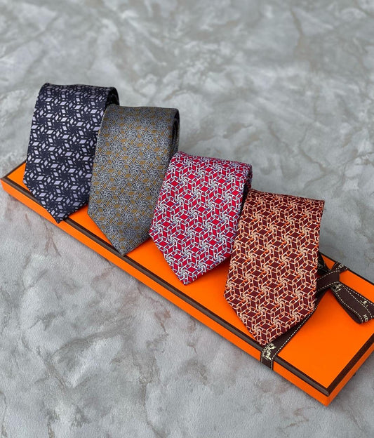 Hermes Tie 4 colors