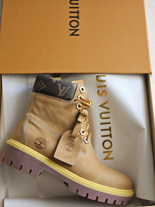 Louis Vuitton X Timberland Boots