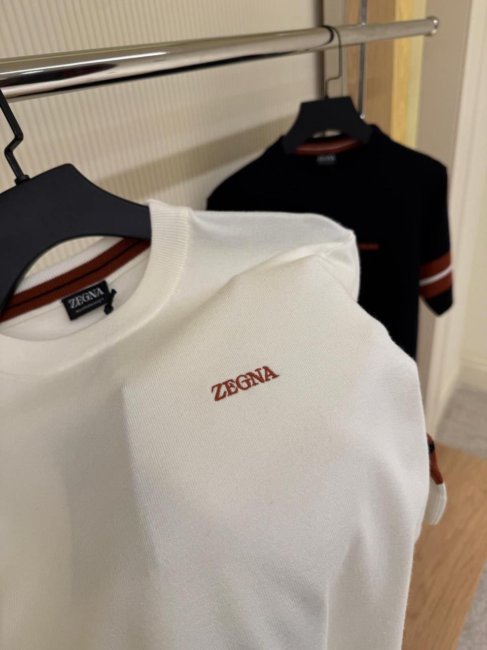 Zegna Knitwear T-Shirt 3 colors
