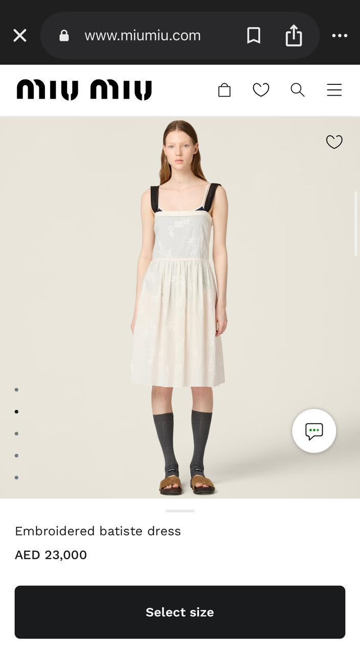 Miu Miu Dress