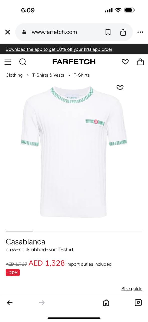 Casablanca T-Shirt 2 colors