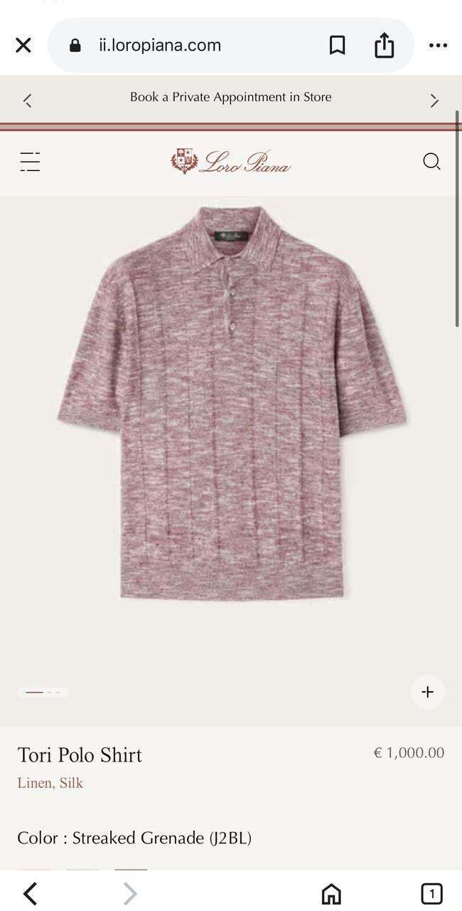 Loro Piana Polo Shirt