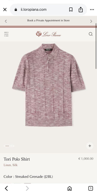 Loro Piana Polo Shirt