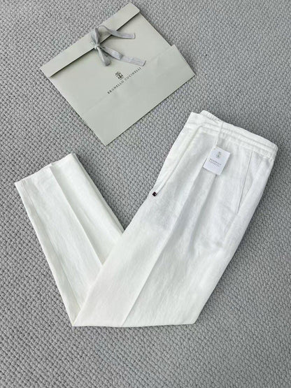Brunello Cucinelli Linen Pants