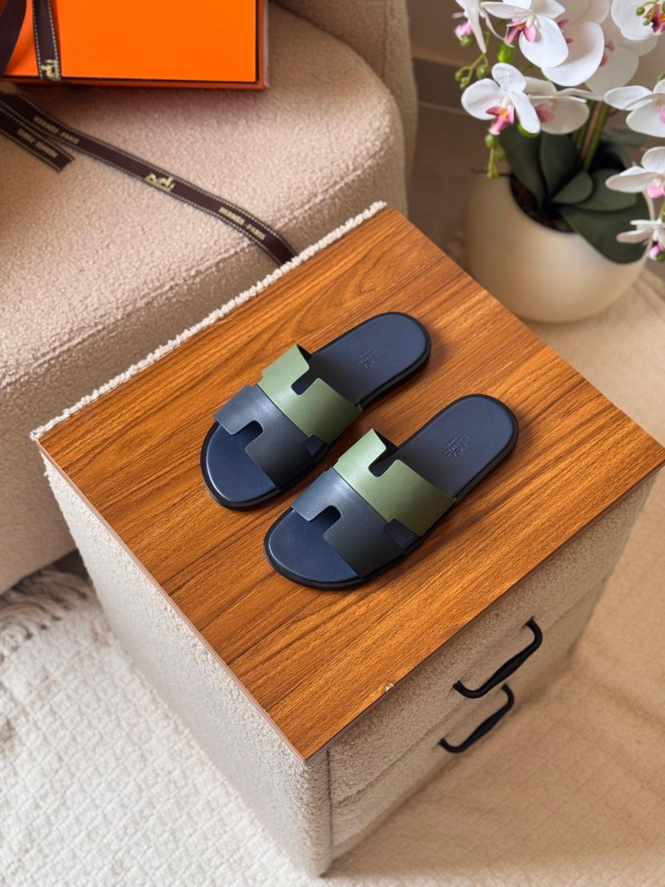 Hermes Slippers