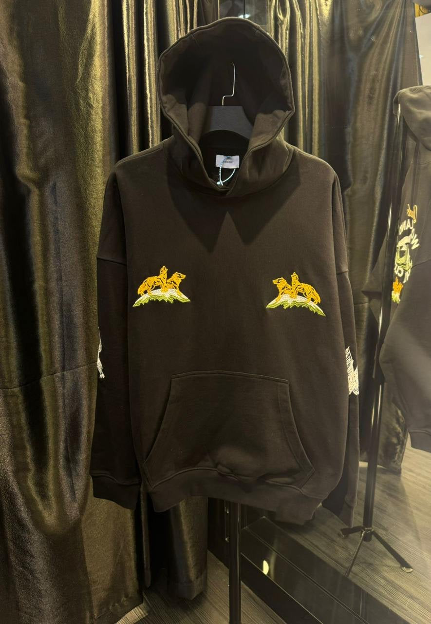 Rhude embroidered Hoodie
