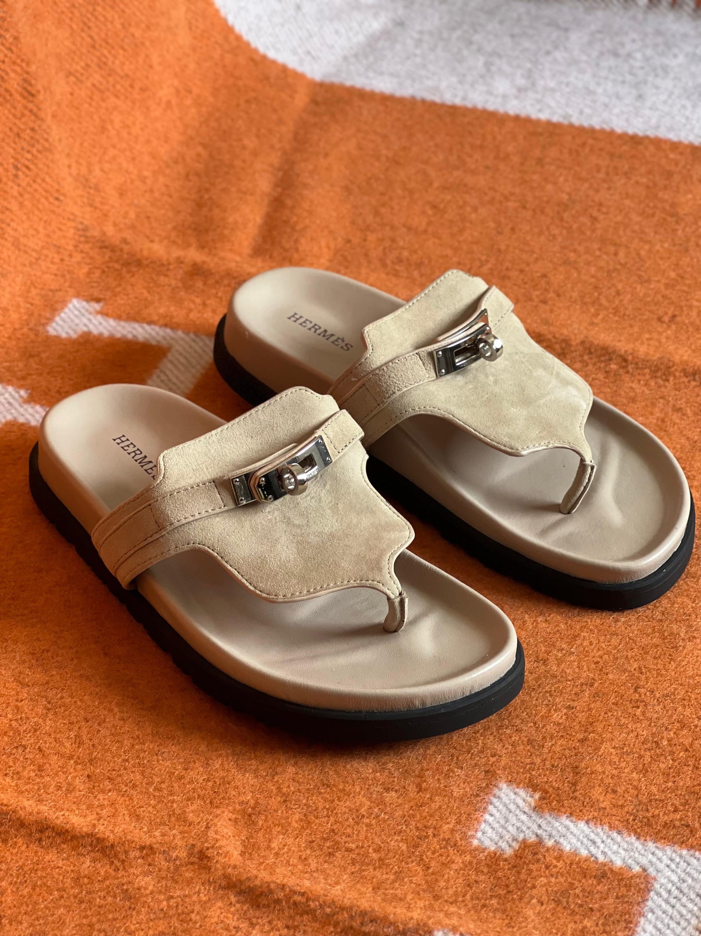 Hermes Slippers