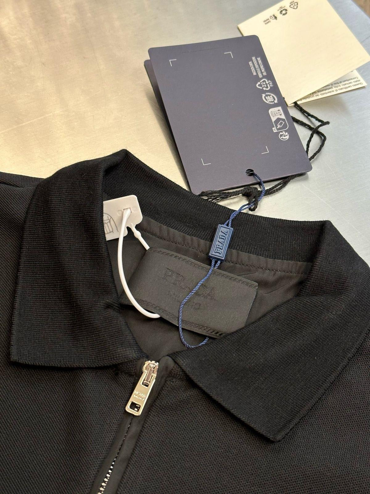 Prada Long Sleeve Polo Shirt