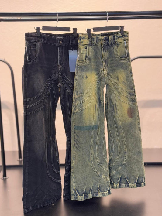 No Faith Studios Jeans Pants 2 colors
