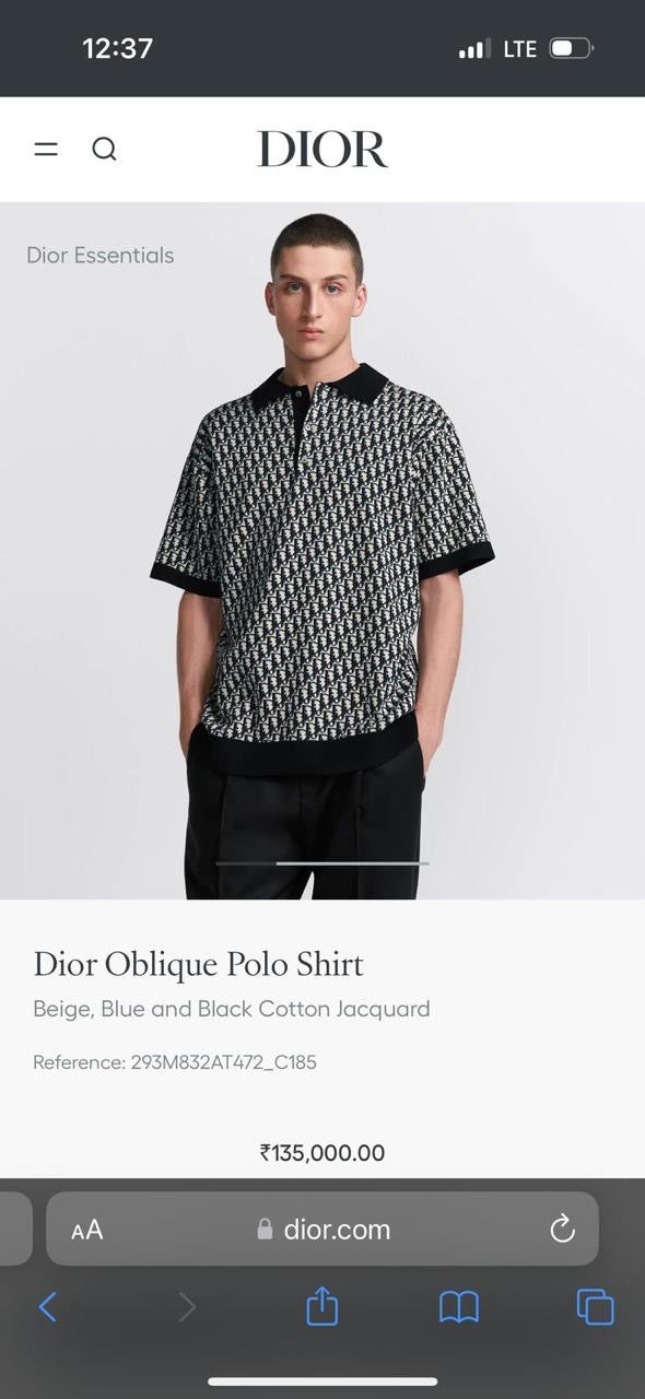 Dior Polo Shirt 2 colors