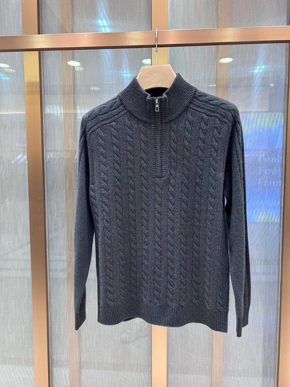 Loro Piana Half Zipper Sweater