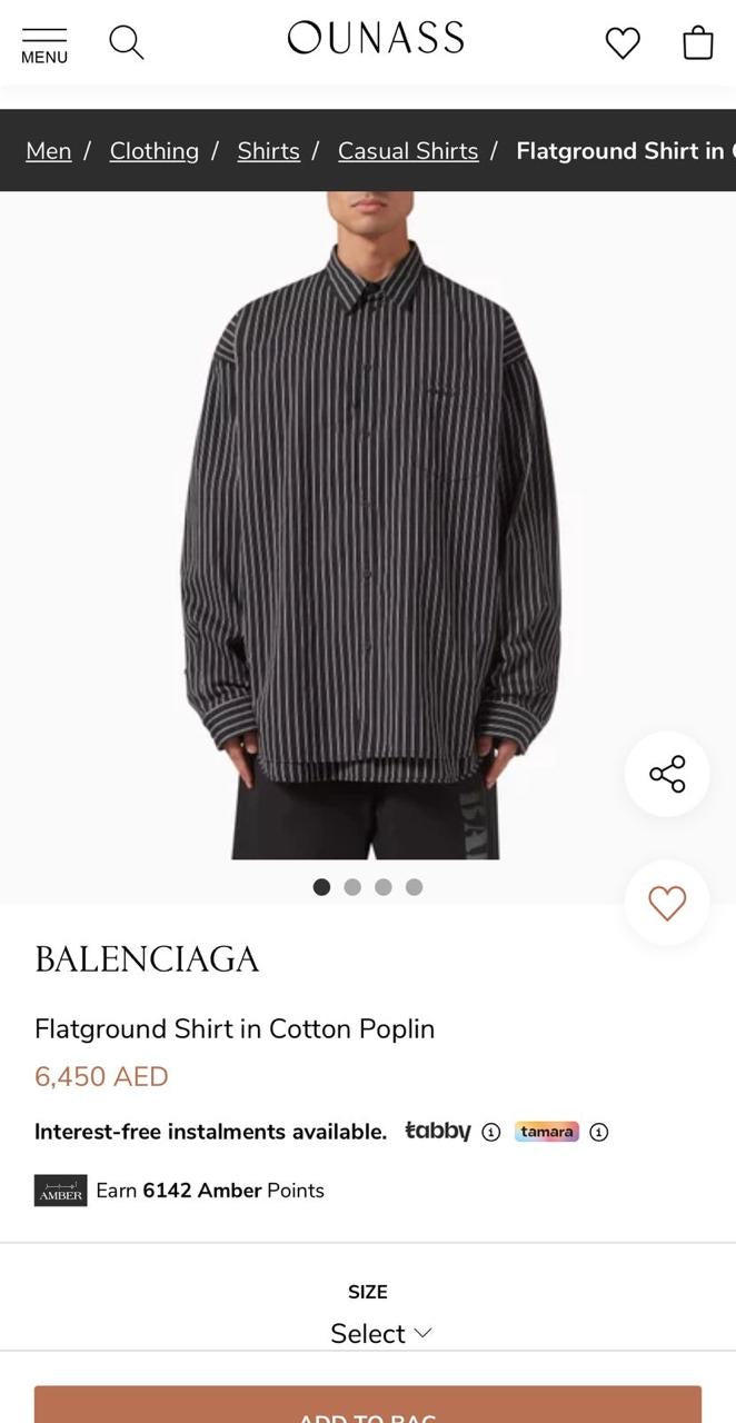 Balenciaga Shirt