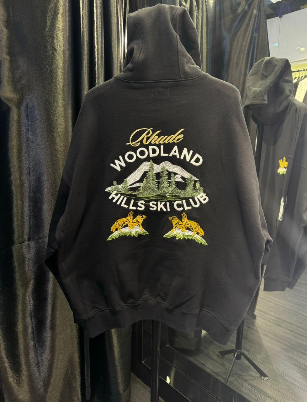 Rhude embroidered Hoodie