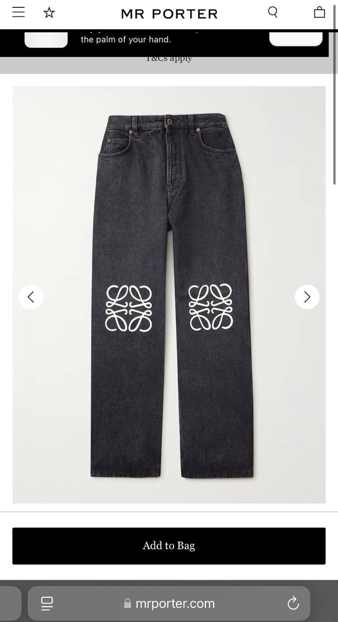 Loewe Jeans Pants