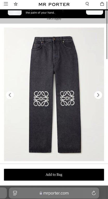 Loewe Jeans Pants