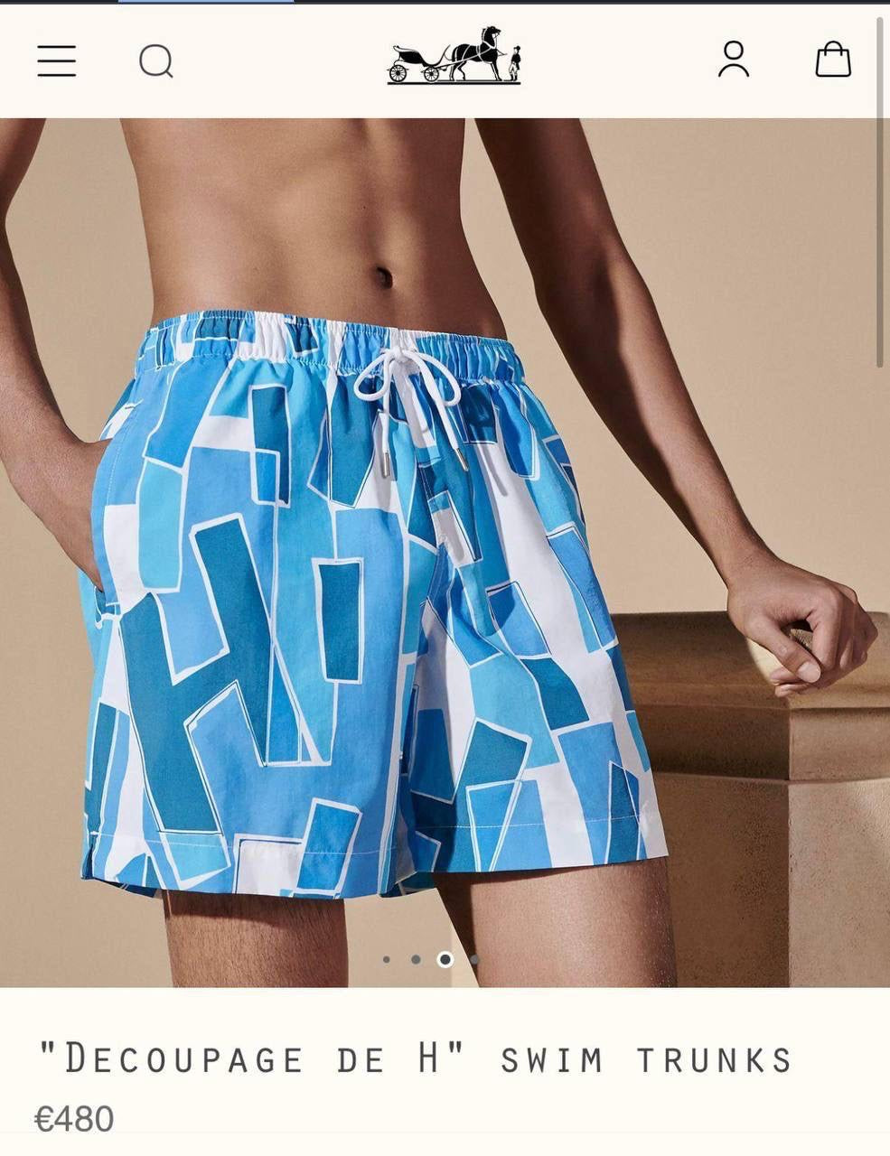 Hermes Swimming Short 2 colors