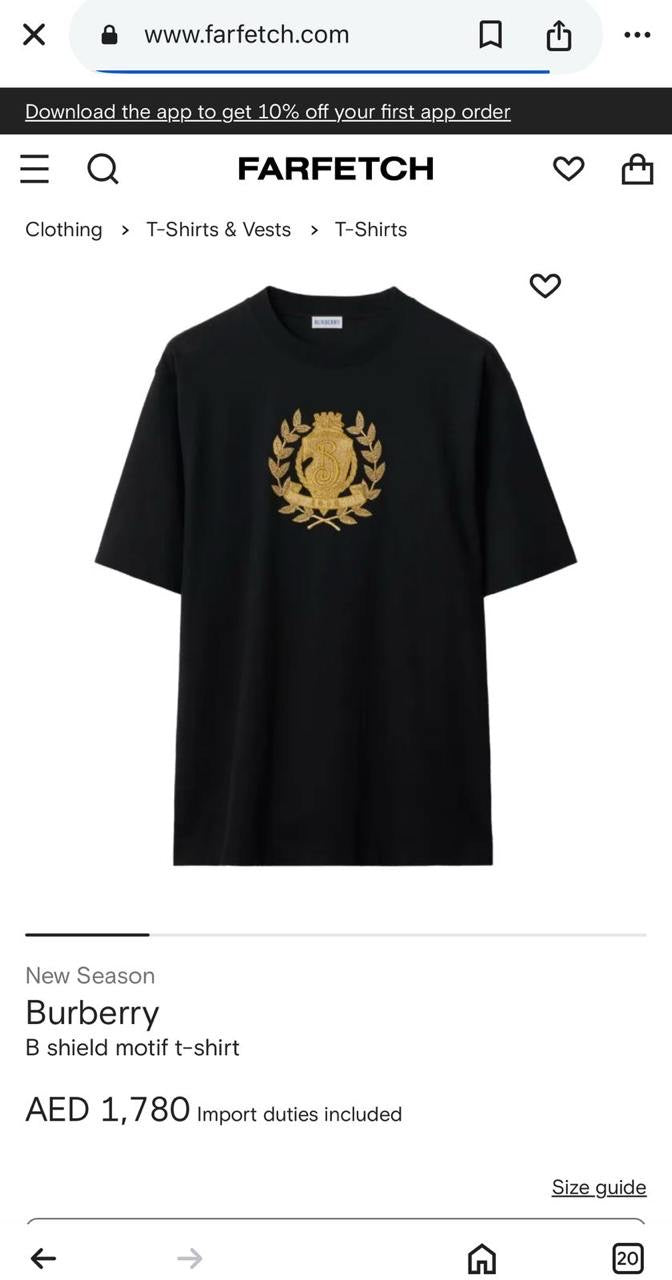 Burberry T-Shirt 2 colors