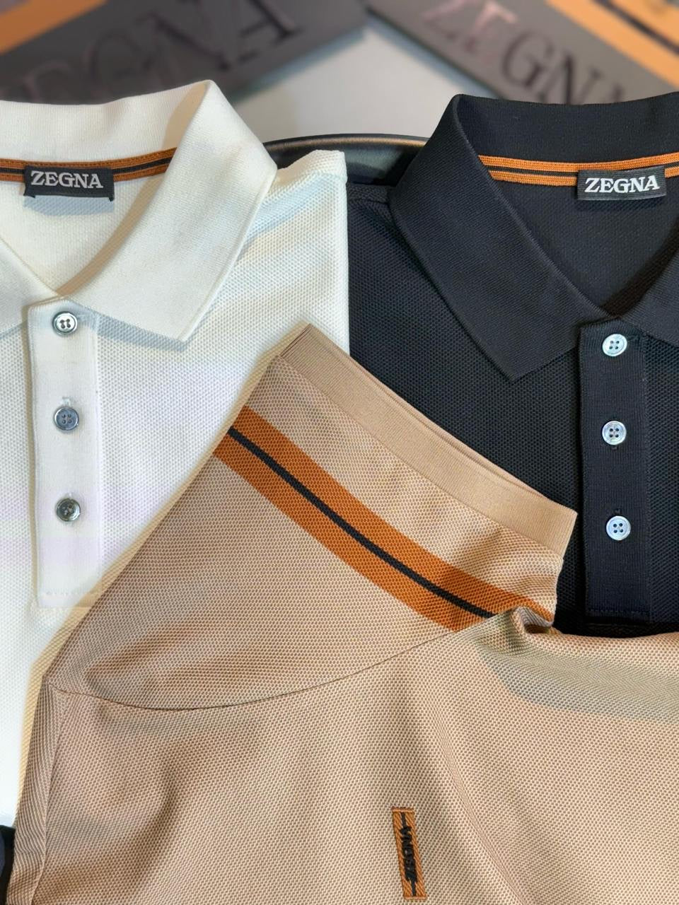 Zegna Polo T-Shirt 3 colors