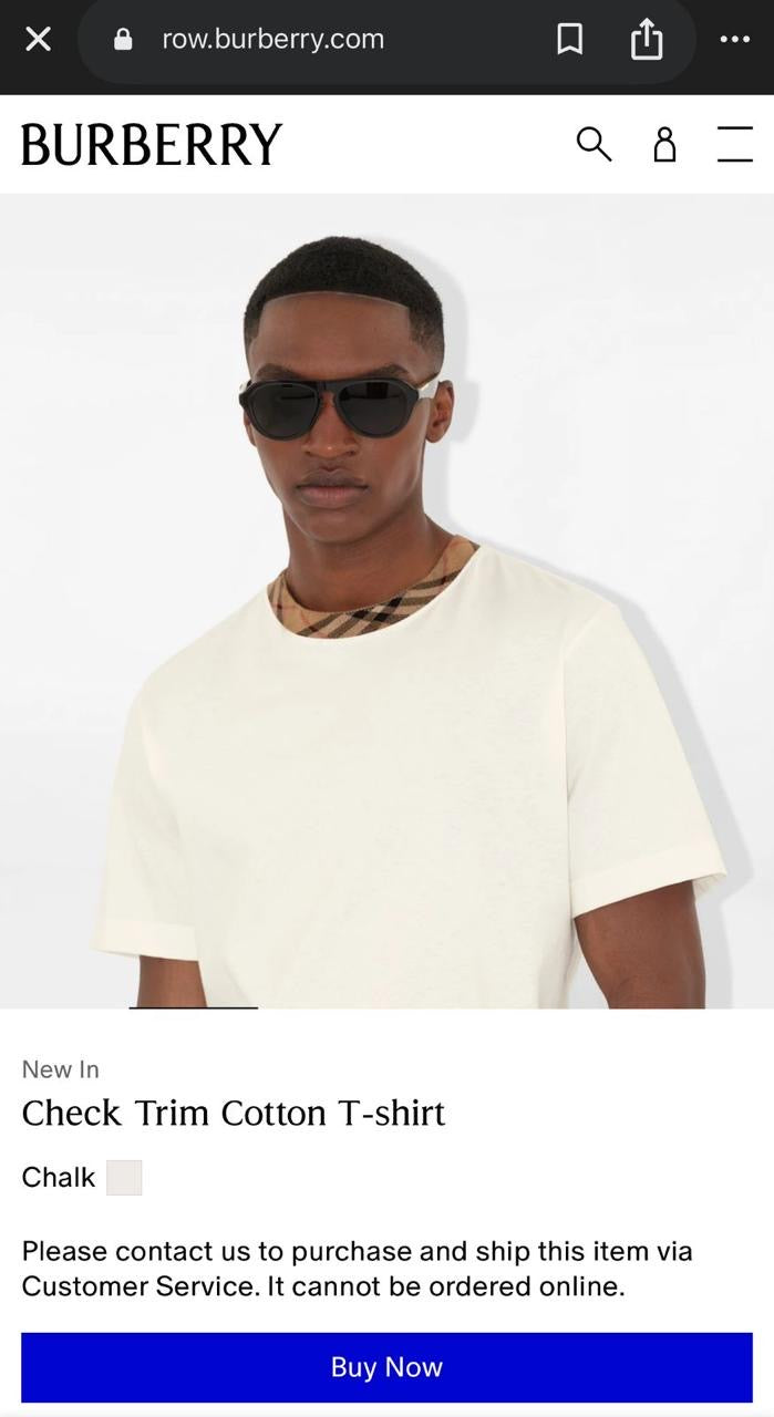 Burberry T-Shirt 3 colors