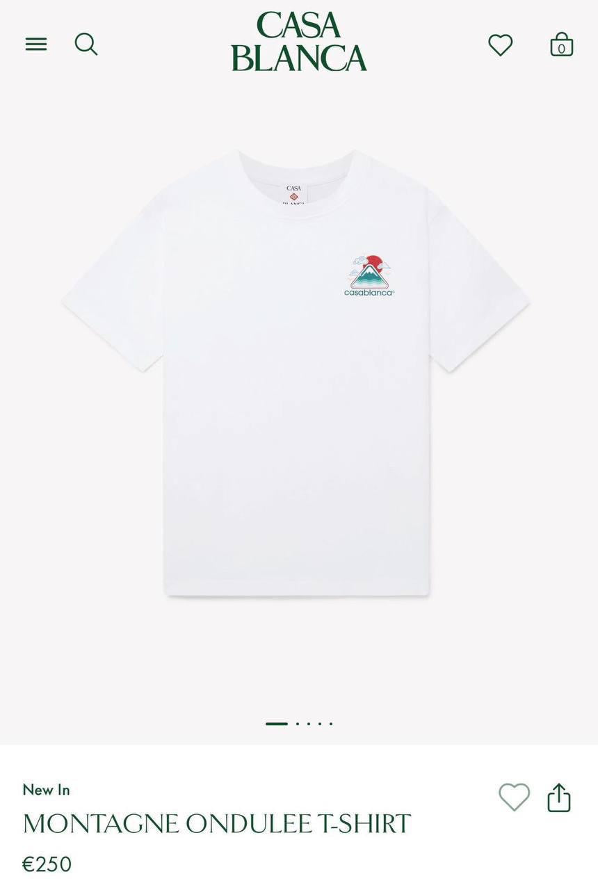 Casablanca T-Shirt 3 colors